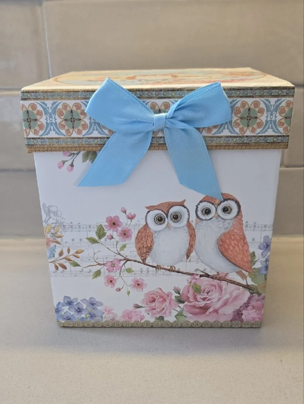 BITS AND PIECES Owl Tea-for-One Set